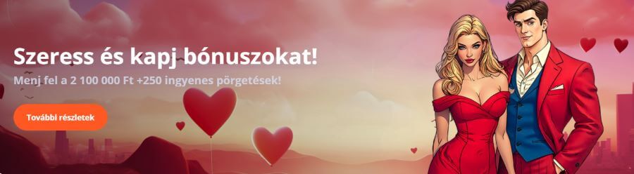 Vulkan Vegas Valentin-napi kaszinó promóció