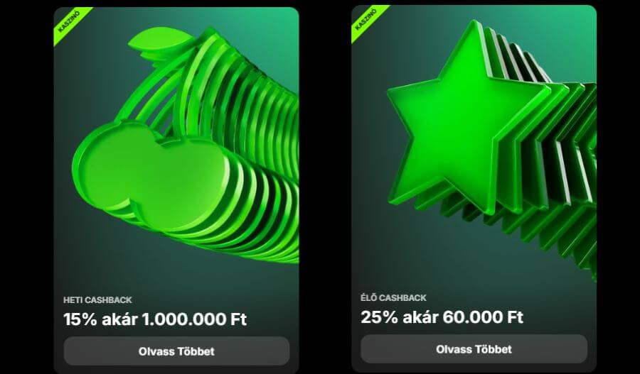Spinit pénzvisszatérítés akciók
