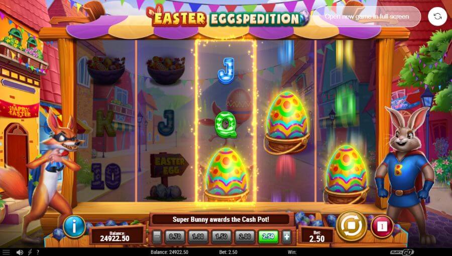 Easter Eggspedition értékelés bónuszkör