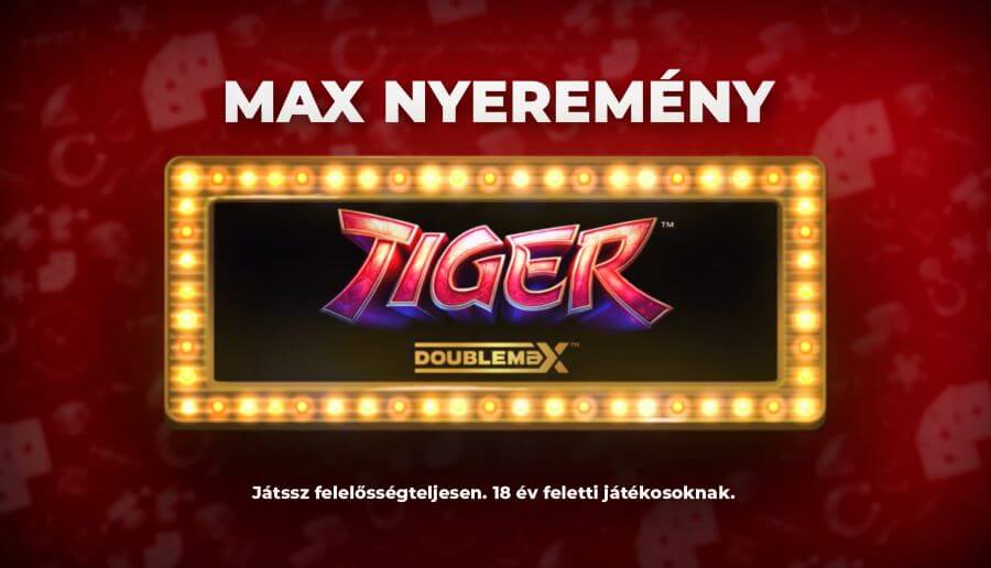 Elképesztő nyeremény a Tiger DoubleMax nyerőgépen – videóval!