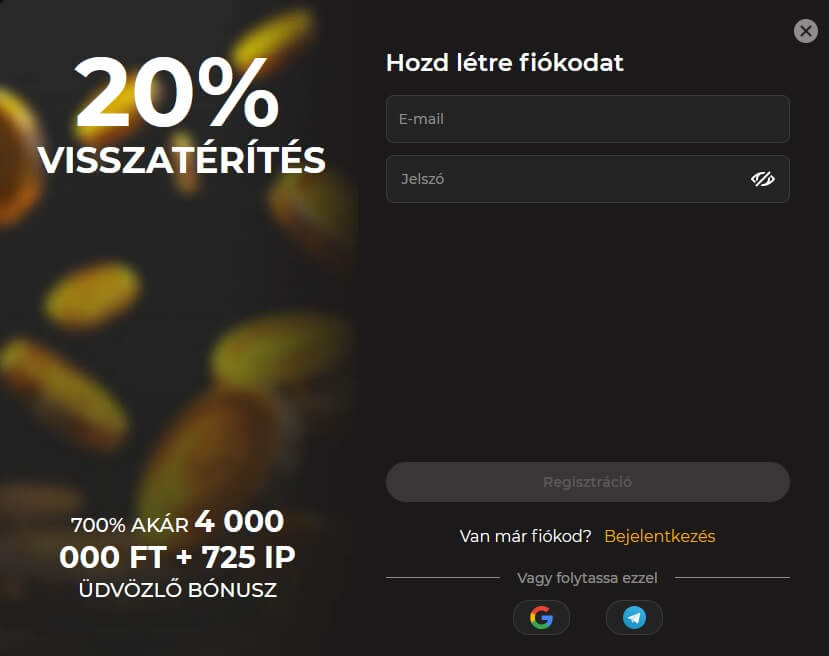 Spinstar értékelés regisztráció