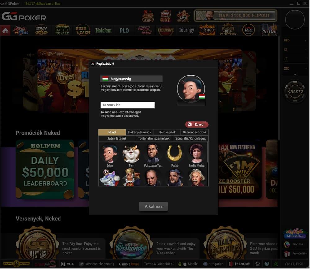 GGPoker Casino értékelés regisztráció4